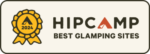 Hipcamp Glamping Awards logo